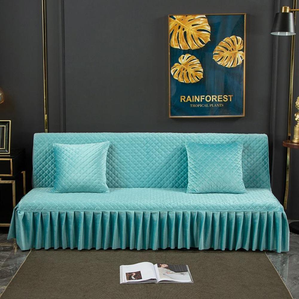 Four Seasons Home Klappsofabezug, modisches Imperial-Sofakissen, verdickt, armlos, einfacher Sofabezug, vollständiger Bezug