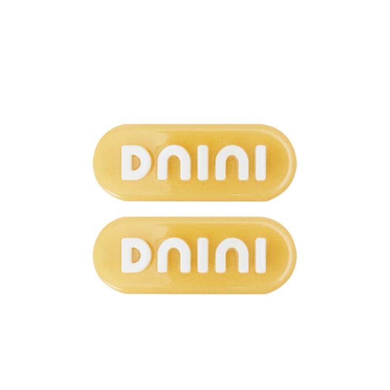 DNINI Logo Barrettes(Mustard)