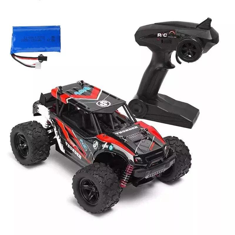 New 4WD Rc Car 2.4GHz Rc Car All Terrain High Speed Car Monster Truck 45 Km/h 1:18 Off-road Truck Toy Children Birthday Gift