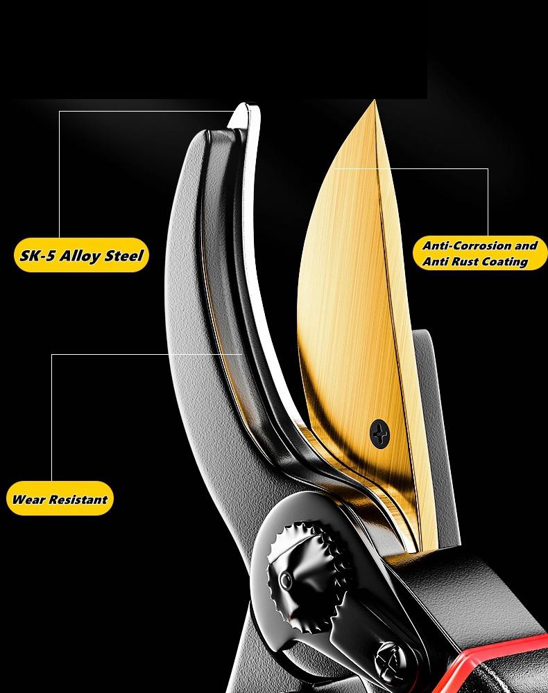 Labor-Saving Gardening Pruning Trees Cut Pruning Shears SK-5 Blade Scissors for Bonsai/Fruit Tree/Flowers/Branches Garden Pruner