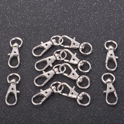 Key Hook Keychains Making Popular Lobster Clasp 5PCS/Lot Clips Keychain Split Key Ring Clasps DIY  Delicate Jewelry