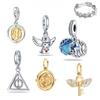 Mărgele Charm Harry Potter Argint 925 Pandantiv Desene Animate Cadou pentru Brățară Originală Seria JUCĂRII
