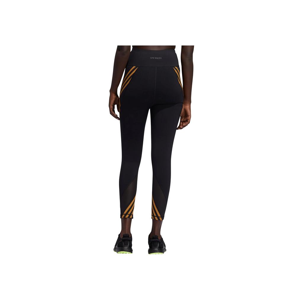 adidas X Collaborazione Ivy Park Leggings a Vita Alta con Semplici Strisce Donna Leggings Nero GU3921