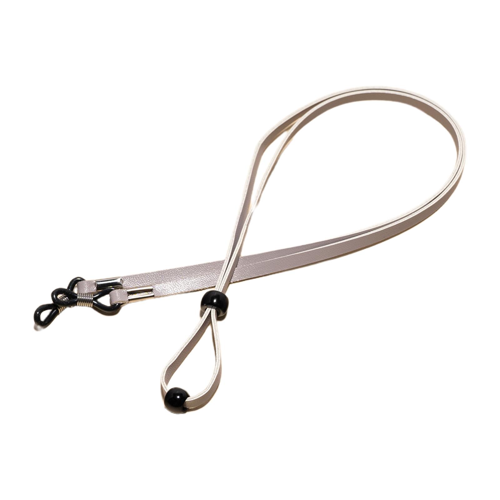 

Регулируемые ремешки для очков из ПУ кожи для мужчин и женщин, нескользящий набор держателей для солнцезащитных очков 3