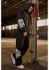 YoungLA Men's Retro Hooded Graphic Pullover Sweatshirt