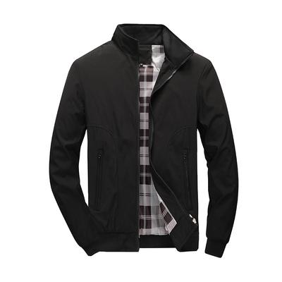 Stehkragenjacke Herren Freizeitjacke Frühling und Herbst Herren Baseballjacke