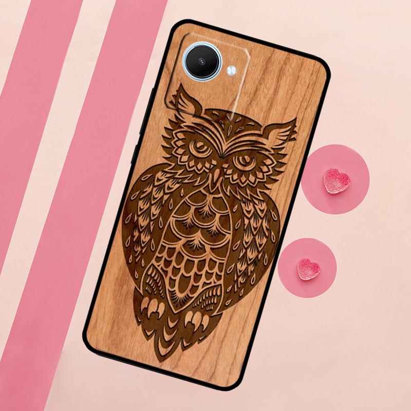Turtle Elephant Dragon Wood For Realme 15 10 11 12 13 14 Pro Plus C65 C67 C75 C63 C61 C55 C51 C53 C35 GT6 GT7 Pro Case