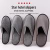 Portable Thick Cotton & Linen Disposable Slippers for Hotels, B&Bs, Guest Houses, and Travel