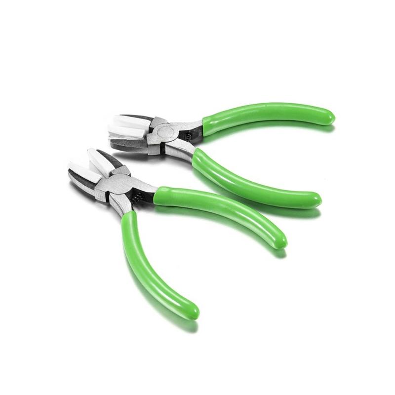 Lightweight Nylon Pliers Wire Bending Pliers Nylon Jaw Pliers Wire Shaping Pliers Alloy Material for Jewelry Making