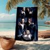 Ultra-Soft Beach Towel with Daryl and Rick Theme,Ideal for Pool - Camping, Diving - Perfect Travel Essential, Vibrant Beach Towel.