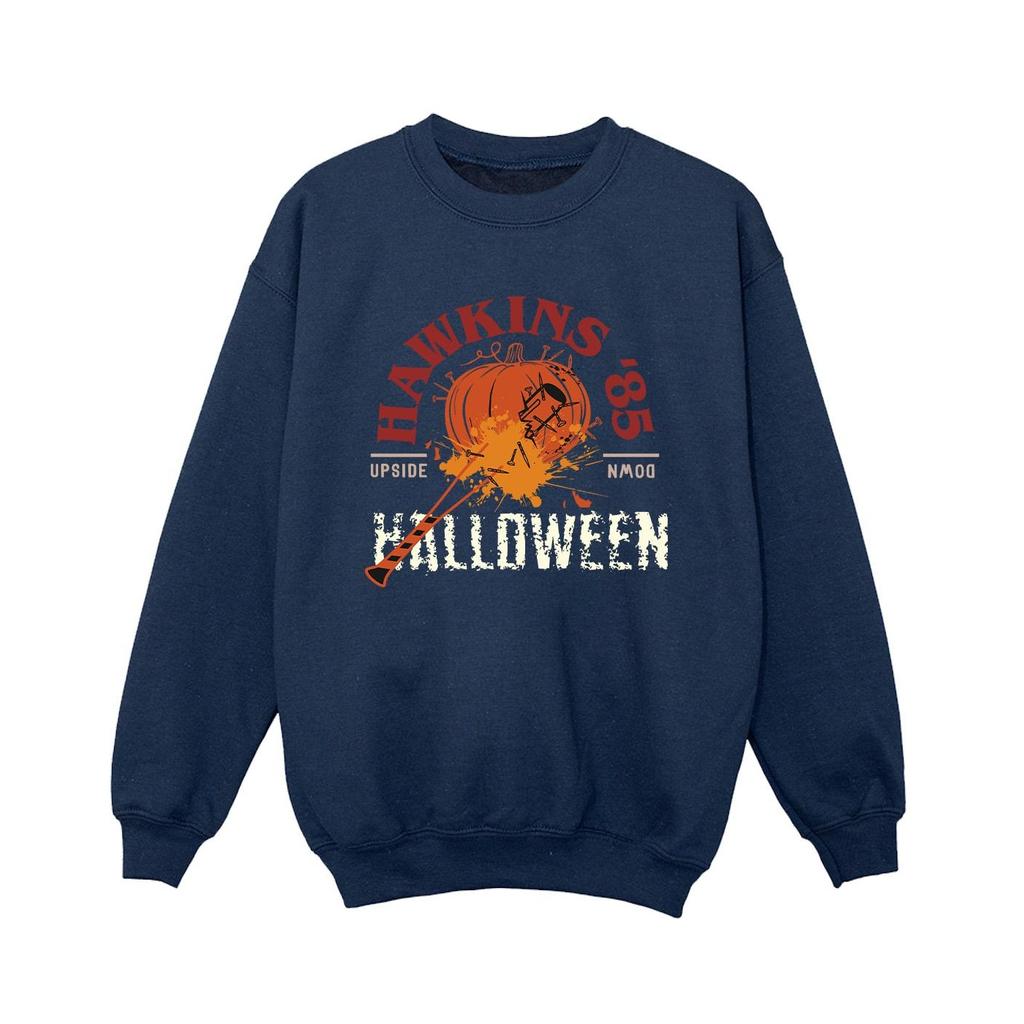 Netflix Boys Stranger Things Hawkins Halloween Sweatshirt