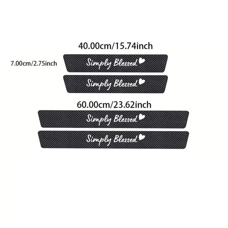 Car Door Sill Protector, Waterproof Car Door Sill Strip, Anti-collision Car Door Sill Protector, Universal Exterior Accessories