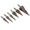 Cobalt High-Speed Steel Step Drill Bit for Thin Metal and Stainless Steel