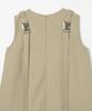 Milo Woman Buckle Strap Mini Dress [Beige]