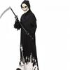 Halloween Kids Cosplay Costume Set - Glow-in-the-Dark Reaper Skeleton Outfit Boys Girls Street Style Performance