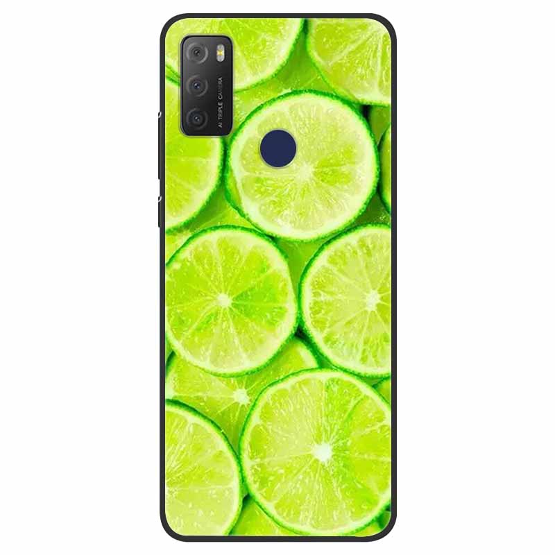 For TCL 20Y Case Shockproof Silicone Soft Phone Back Cover For TCL 20E 6125F Case TPU Bumper Coque For TCL20Y TCL20E 20 Y Funda