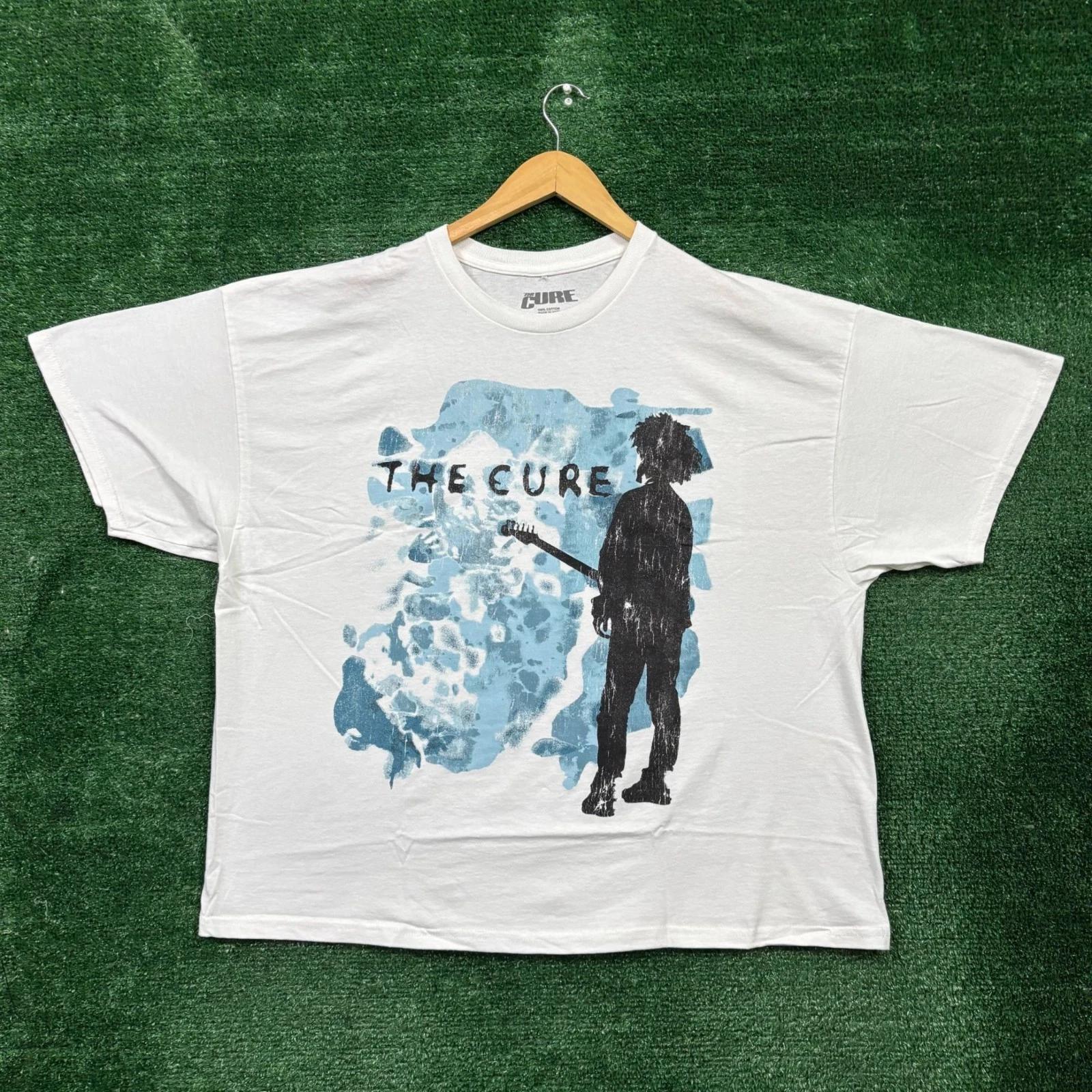 The Cure Boys Don t Cry Gothic Metal Band Oversized T-shirt Size Large S