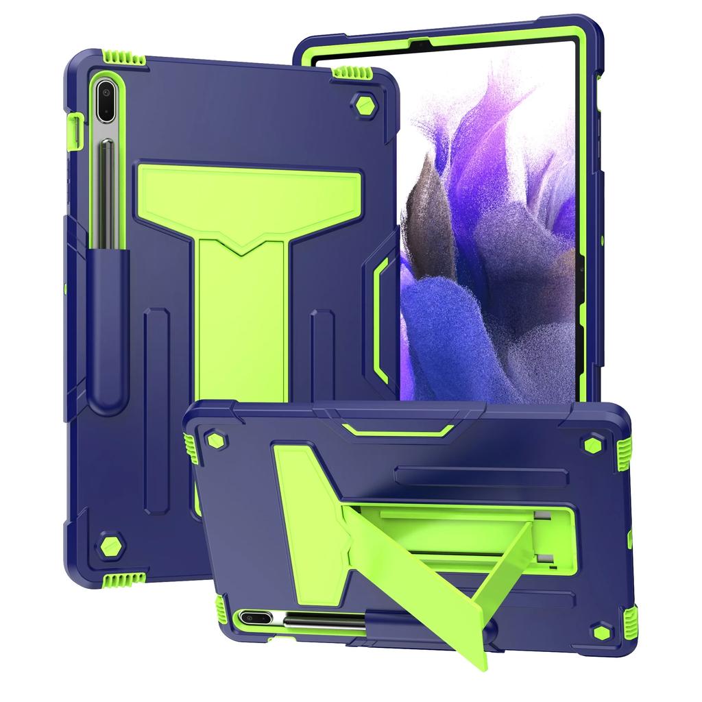 For Samsung Galaxy Tab Case S10 S9 S8 S7 Plus FE S6 Lite A7 A8 Cover Stand Bracket Kickstand Hard Shockproof Tablet Cases