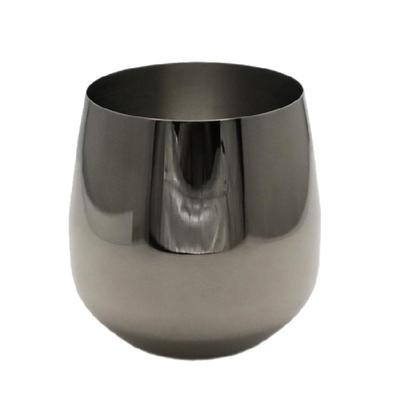 Taça de Vinho Isolada em Aço Inoxidável 550ml 304 Design Inquebrável para Reuniões em Casa e Aventuras ao Ar Livre