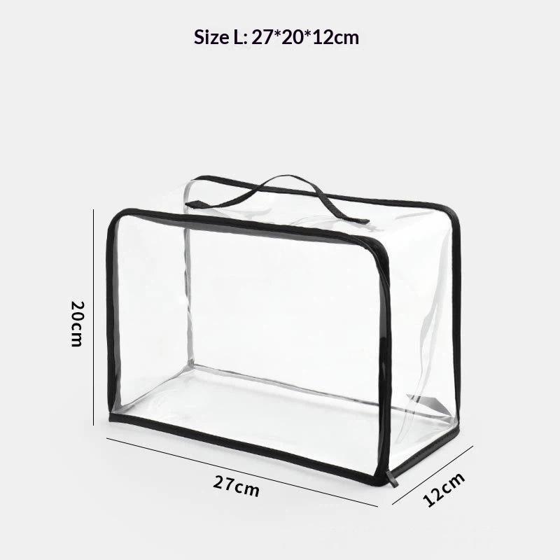 Transparent Dustproof Wardrobe Organizer Moisture Proof Storage Bag Household for Bedroom Clothes Pillows Blankets