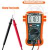 4000 Counts True RMS Digital Multimeter AC DC Volt Ohm Current Continuity Tester Portable Electrical Meter for Home DIY Car