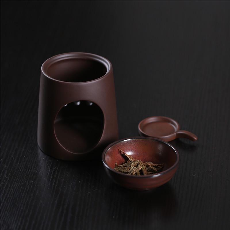 Ceramic Heater & Incense Burner: Cedar, Agarwood, Wax Melts & Aroma Diffuser Lamp