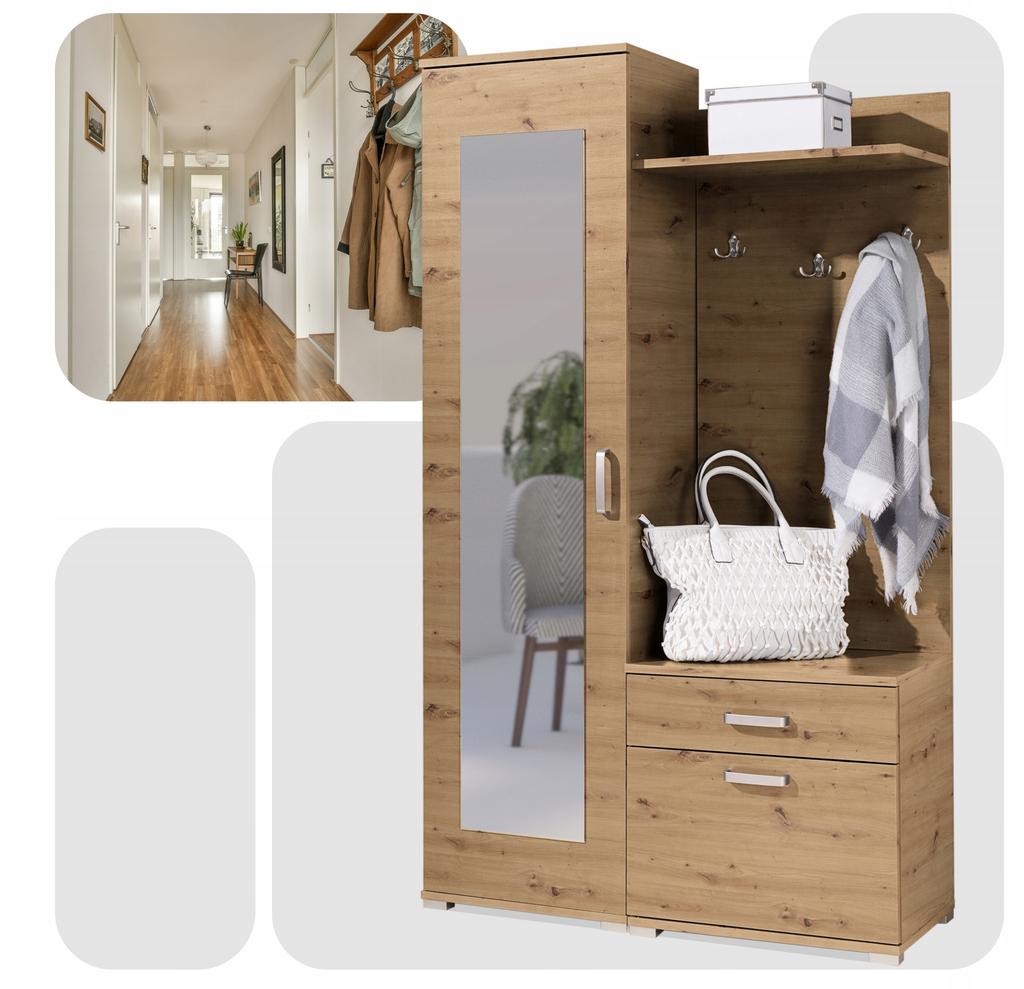 Garderobe Flur für Flur Schrank Schuhschrank Gino Family Möbel