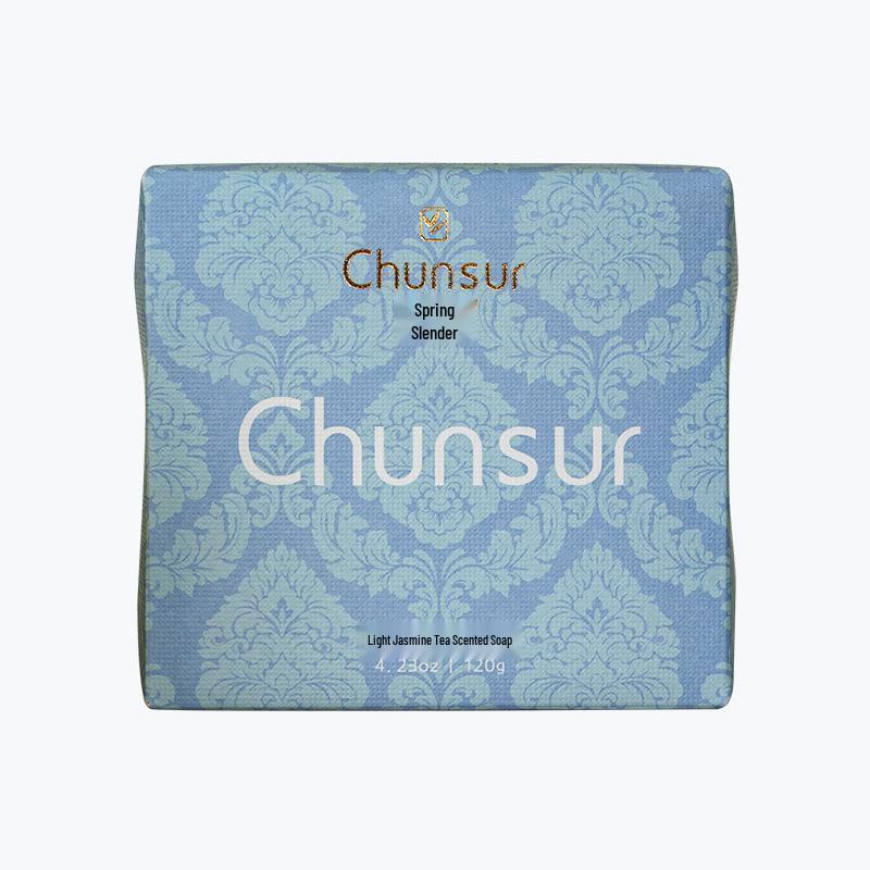 Chunshu 120 г Мыло ручной работы с легким цветочным ароматом, Подарок для подружки невесты на свадьбу, Мыло с эфирными маслами для глубокого очищения.