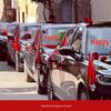 Wedding Car Decoration Set: Ribbons, Flowers, Mirror Arrangements, Double Happiness Stickers