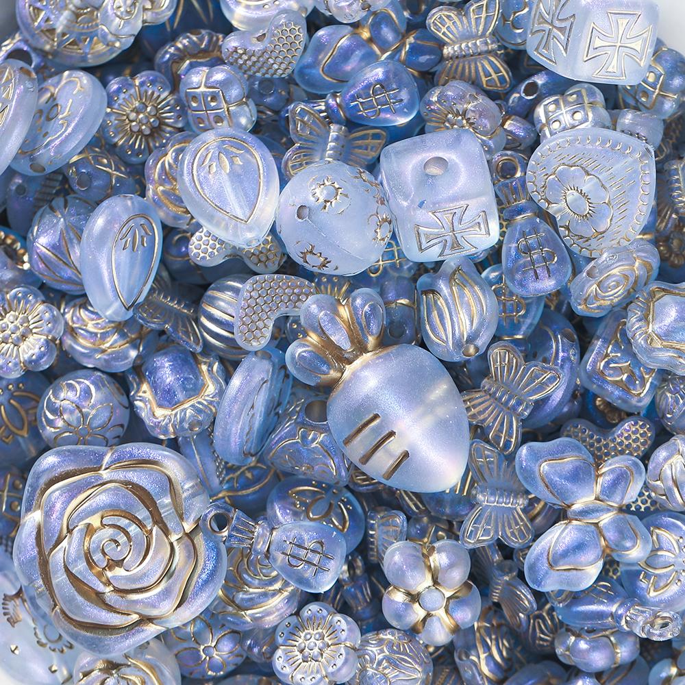 20g/Lot Mixed Classical Beads Acrylic Loose Spacer Bead for DIY Bracelet Beaded Material Jewelry Making Accessories Supplies