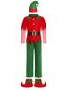Boys' Christmas Elf Costume Set for Holiday Parties and Performances