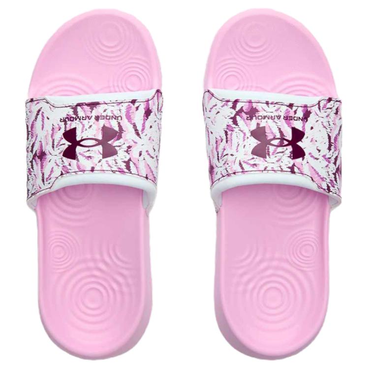 Under Armour Ignite Select Comfortable Lightweight Slide Sandals Women Footwear Light-Star-Pink 3027223-602