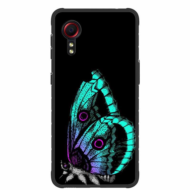 Per Samsung Galaxy Xcover7 5G Cover Carina Adorabile Custodia Posteriore in Silicone per Telefono Per Samsung Xcover 7 Protettiva Antiurto Morbide Custodie