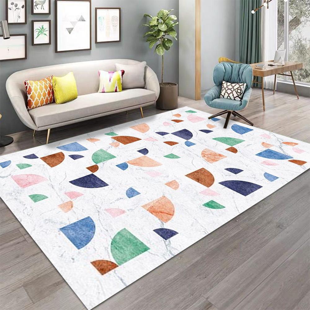 

Сучасний Мінімалістичний Килим для Вітальні Спальні Ванної Кімнати Кухні Доріжка Стійкий до Плям Нековзний Килимок для Підлоги 40x60cm