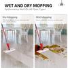 Microfiber Spray Mop Pads Compatible with Oceda ProMist MAX, Dual-Action Washable Flip Mop Pads Replacement for Dry Wet Floor Cleaning, 3 Packs Red