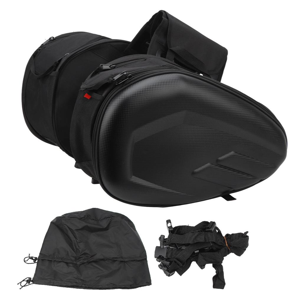 Motorcycle Accessories 36L To 58L Expandable Capacity Waterproof Side Luggage Storage Tool Bag for Sport Motorbike