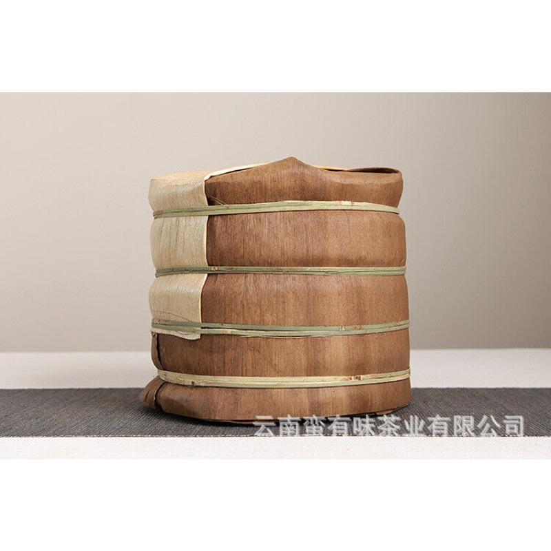 357г Баньчжан Пирог Старого Дерева Пуэр Спелый чай Юньнаньский чай Пуэр — фото 6