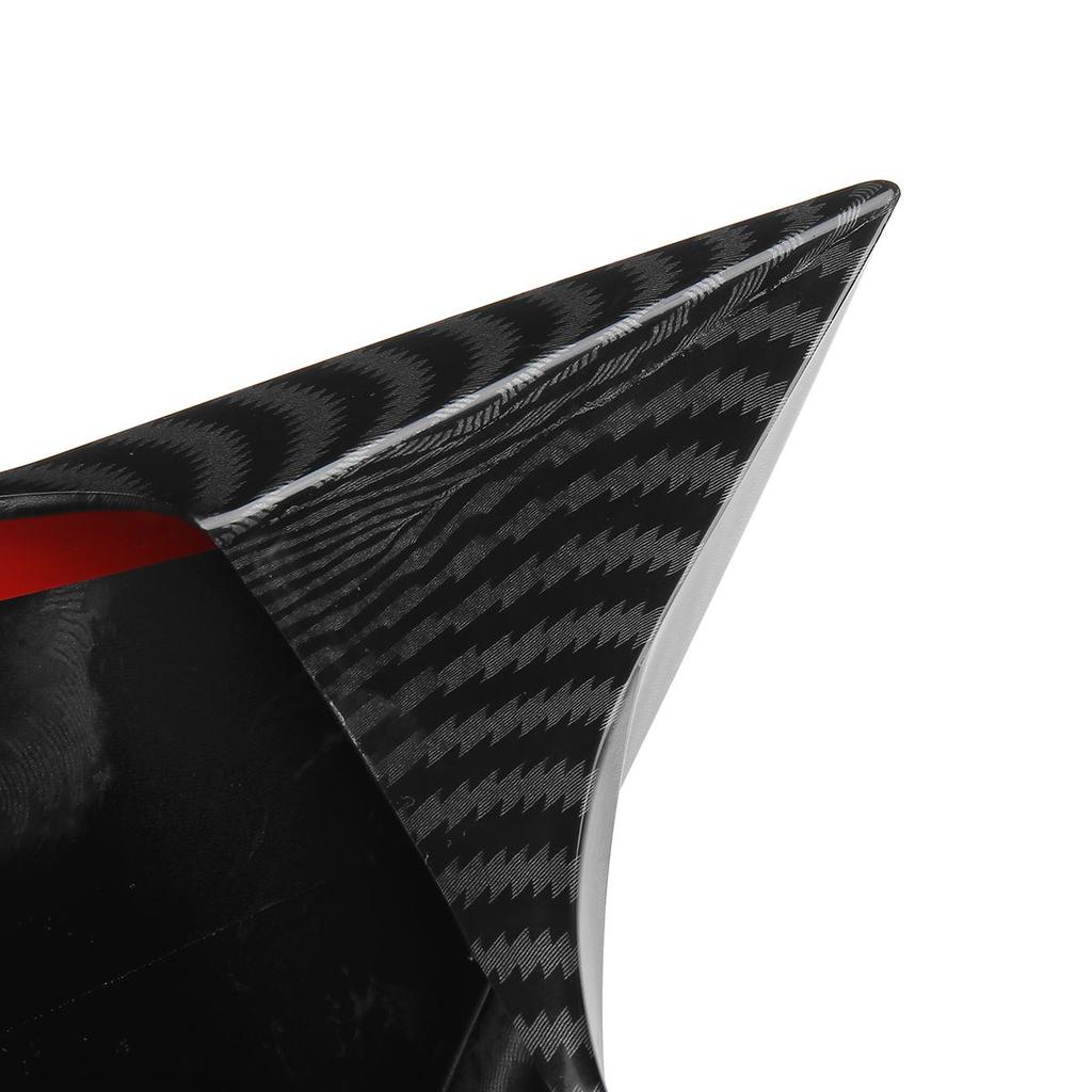 2pcs Auto Car Rear View Side Mirror Cover Trim For BMW F21 F22 F30 F32 F33 F34 F35 F36 E84 2012-2019 Carbon Fiber Style