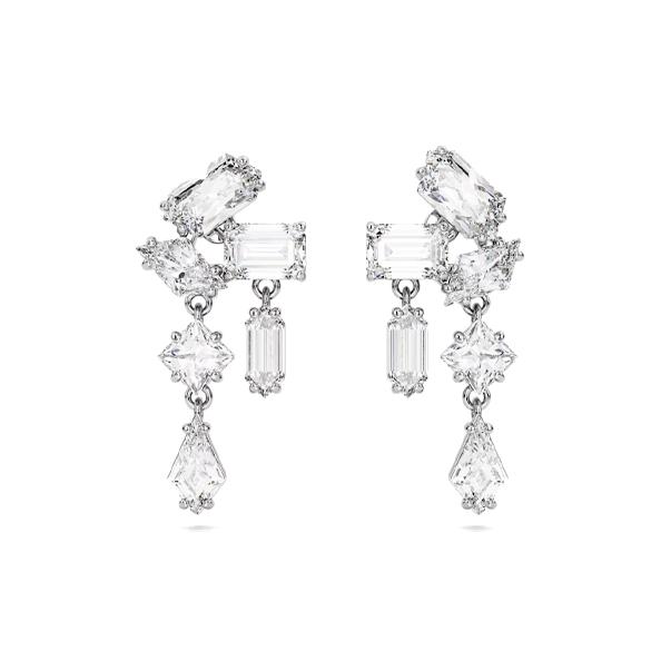 Swarovski Mesmera Drop-Shaped Inlaid Decorative Earrings Women earrings Transparent 5665825 Box (Random Color)