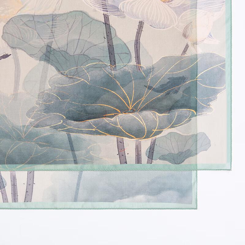 Wanshili Mulberry Silk Scarf Shawl for Women