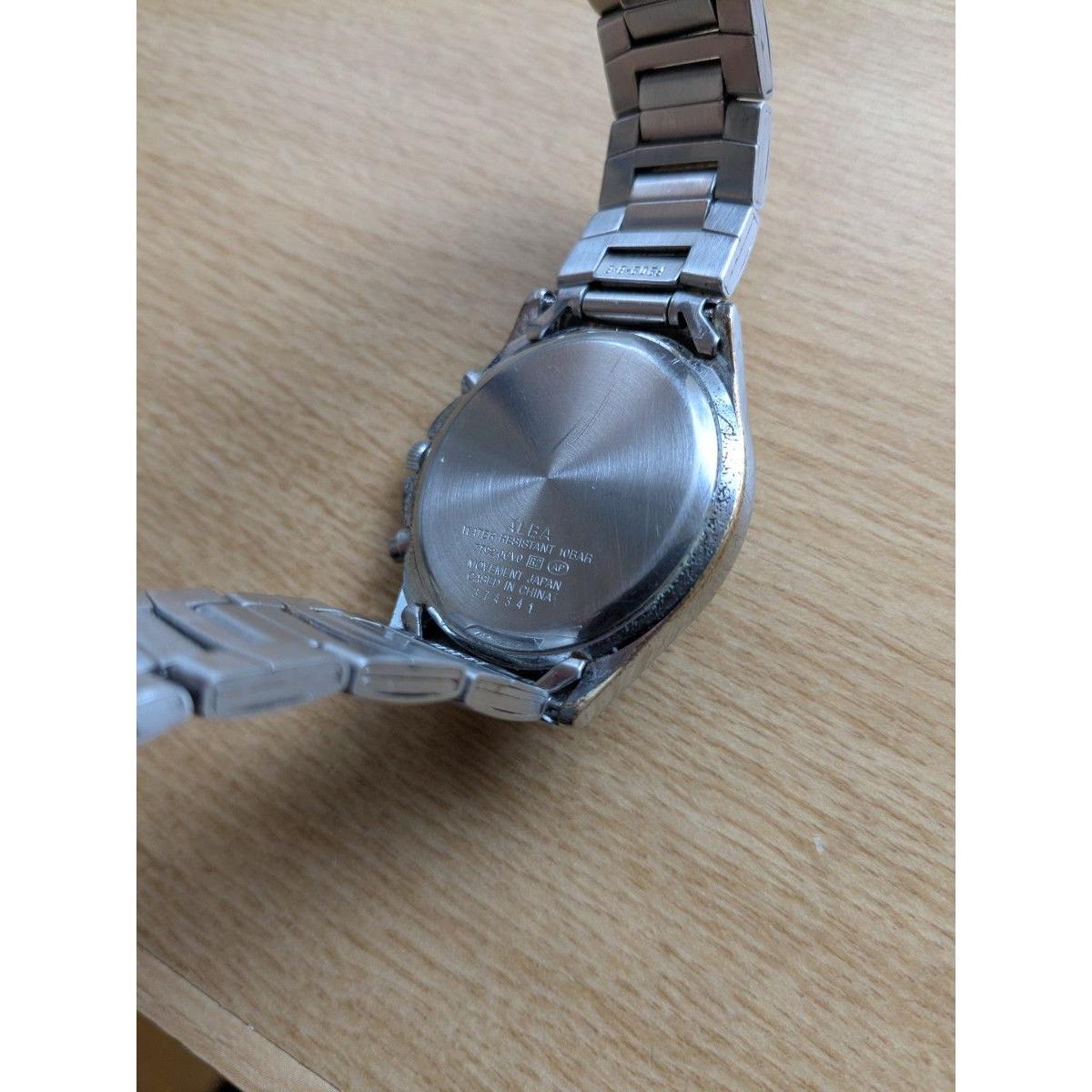 ALBA WATER RESISTANT 10BAR Watch Silver