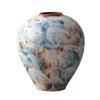 Coarse Earthenware Pot Flower Vase Flower Arrangement Accessories Retro Chinese Ceramic Vase Flowerpot Home Decoration