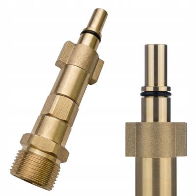 M22 External Thread Adapter For Bosch Bayonet New Type | Brass | Pressure Washer Adapter | Black&Decker Makita Stanley