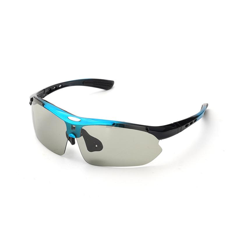 Cycling Polarized Outdoor Running Glasses Bicycle Color Changing Sports Goggles Fishing Mountaineering