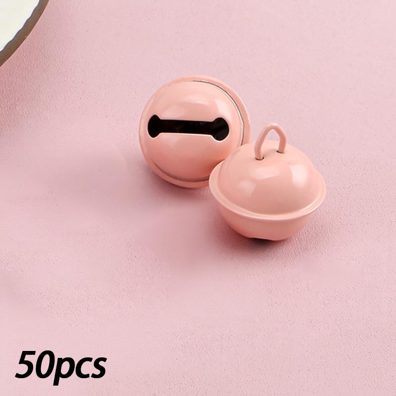 Clochettes Colorées 14/18/22mm Petit Pendentif Accessoires Porte-clés DIY Clochettes Rondes pour Animaux (50 pièces)