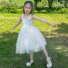 2024 Girls' Summer Dreamy Butterfly Princess Dress