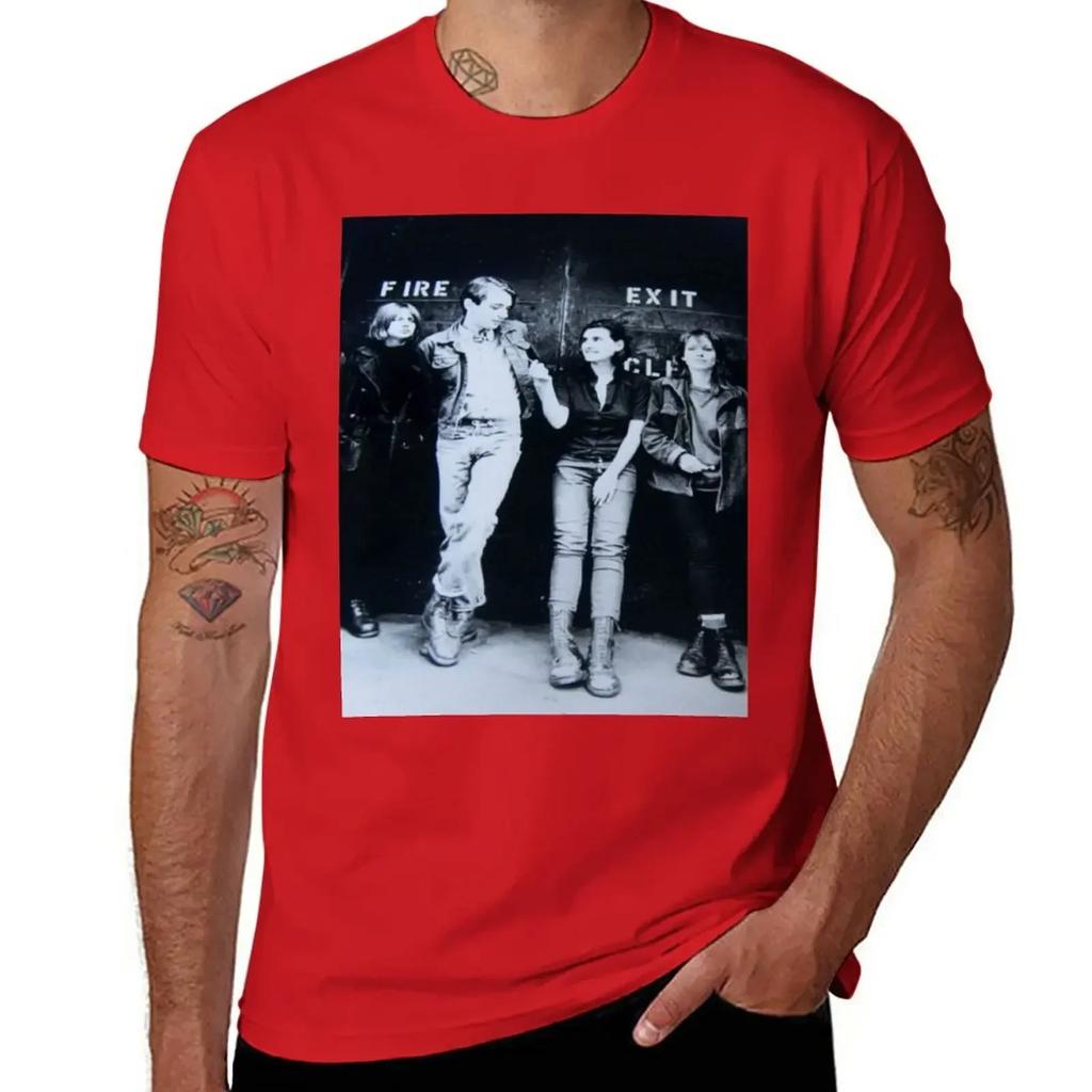 Elastica (Band shot) T-Shirt vintage funnys animal prinfor boys men graphic t shirts
