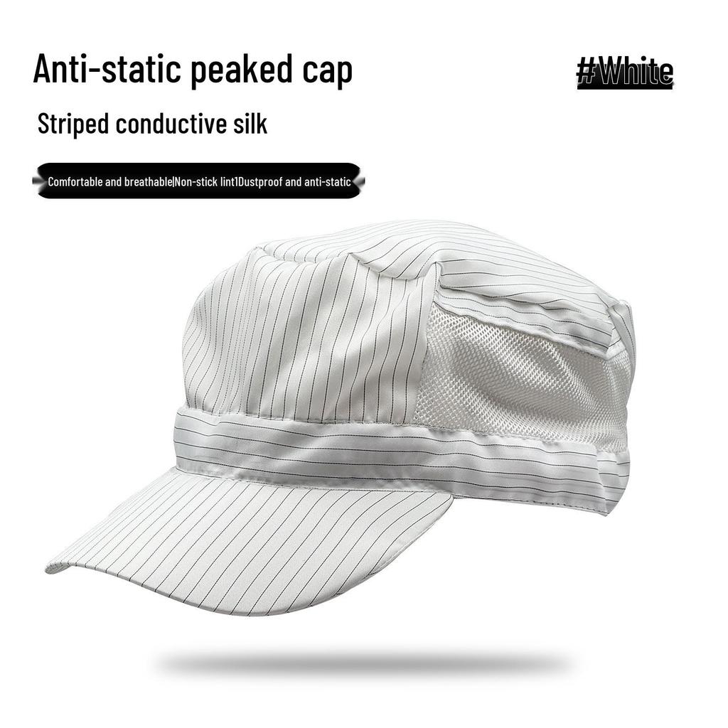 Unisex Anti-static Breathable Baseball Cap - Dustproof Workshop Hat