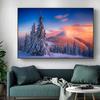 Winterlandschap Meer Foto's Canvas Schilderij Muurkunst Sneeuw Posters en Prints Muurkunst voor Woonkamer Home Decor Cuadros