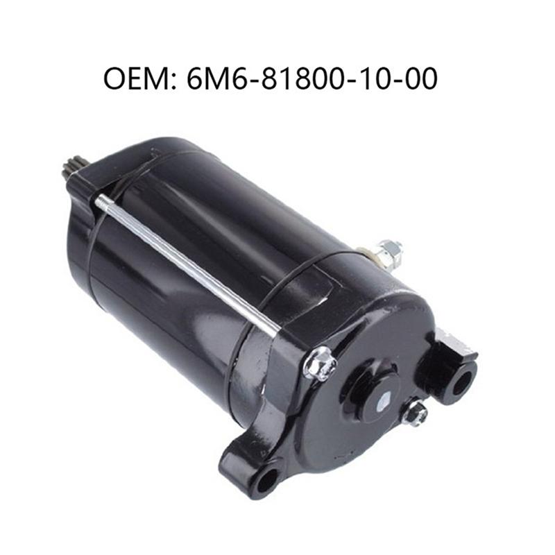 A16P-Black Starters Motor Metal Starters Motor For  650Cc 701Cc Personal Watercrafts 6M6-81800-10-00 1990-2005